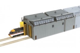 Train Shed Unit Plastic Kit OO Scale